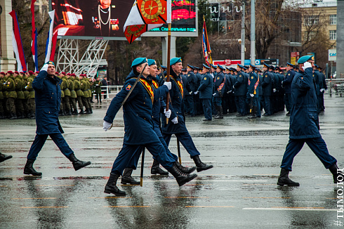 Новосибирск готовится к празднованию 9 мая 