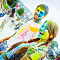 Фестиваль красок "Holi-Day" у ТЦ "МЕГА"