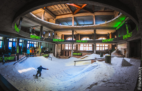 Первая в России битва по сноуборду в городской среде Drive Urban Snowboard