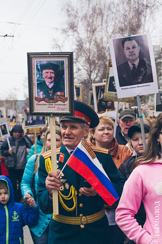 Бессмертный полк в Новосибирске