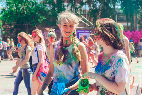 Happy Holi Fest Новосибирск 2017