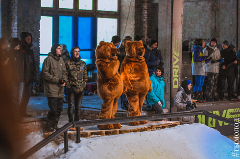 Первая в России битва по сноуборду в городской среде Drive Urban Snowboard