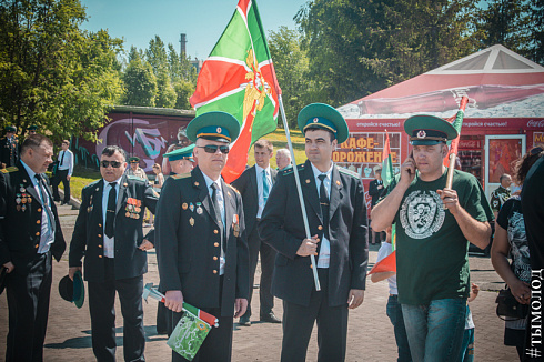 День пограничника в Новосибирске