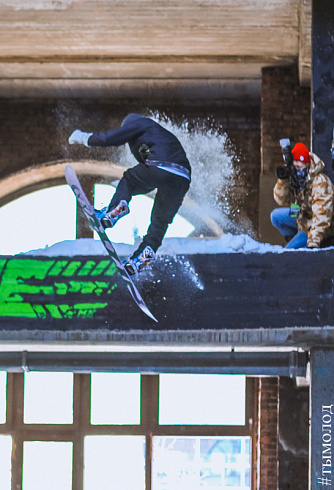 Первая в России битва по сноуборду в городской среде Drive Urban Snowboard