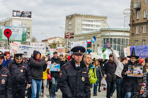 1 мая в Новосибирске