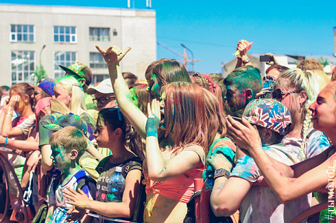 Happy Holi Fest Новосибирск 2017
