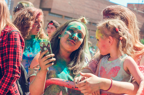 Happy Holi Fest Новосибирск 2017
