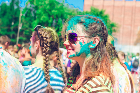 Happy Holi Fest Новосибирск 2017