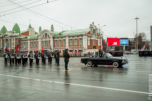 Новосибирск готовится к празднованию 9 мая 