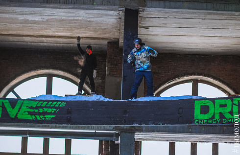 Первая в России битва по сноуборду в городской среде Drive Urban Snowboard