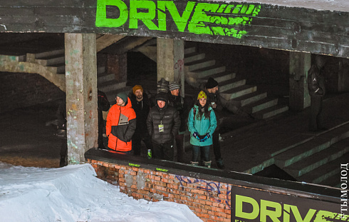 Первая в России битва по сноуборду в городской среде Drive Urban Snowboard