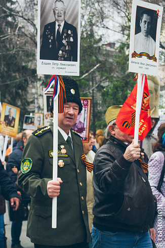 Бессмертный полк в Новосибирске