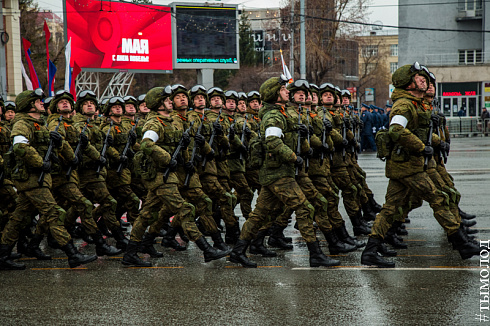 Новосибирск готовится к празднованию 9 мая 
