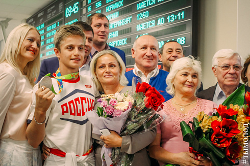 Олимпийский призёр Иван Стретович вернулся в Новосибирск