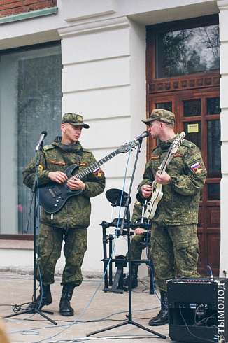 Празднование Дня Победы в Новосибирске