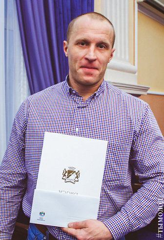 Награждение дружинников народных дружин Новосибирска по итогам 2016 года