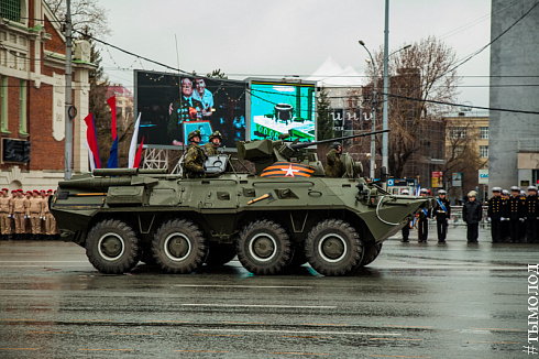 Новосибирск готовится к празднованию 9 мая 