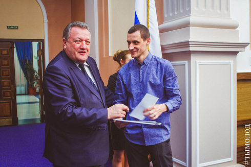 Награждение дружинников народных дружин Новосибирска по итогам 2016 года