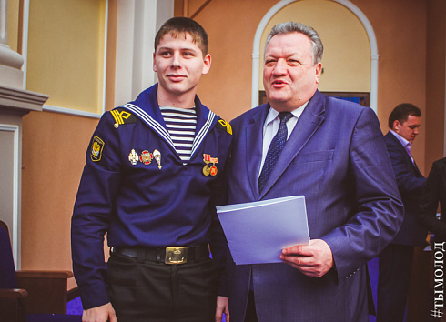 Награждение дружинников народных дружин Новосибирска по итогам 2016 года