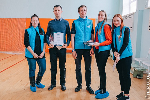 Закрытие спартакиады добровольцев города Новосибирска