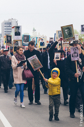 Бессмертный полк в Новосибирске