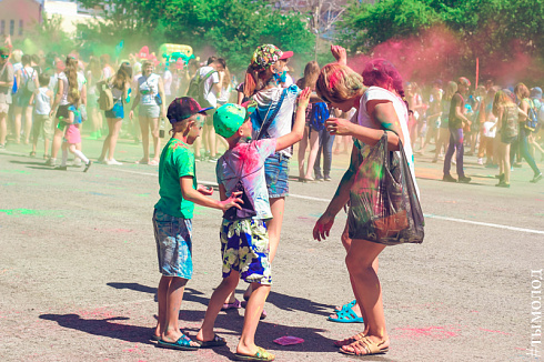 Happy Holi Fest Новосибирск 2017