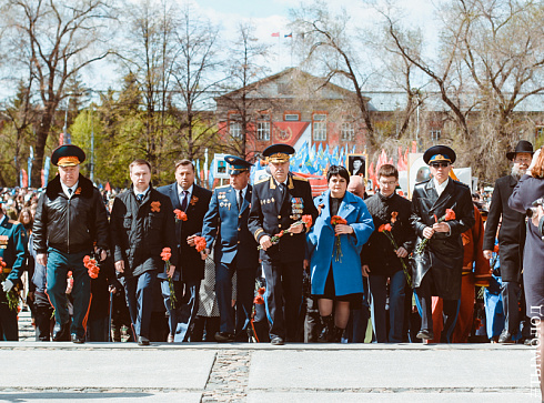Митинг на Монументе Славы