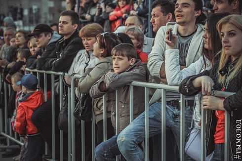 Репетиция парада Победы в Новосибирске 