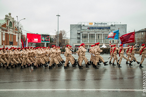 Новосибирск готовится к празднованию 9 мая 
