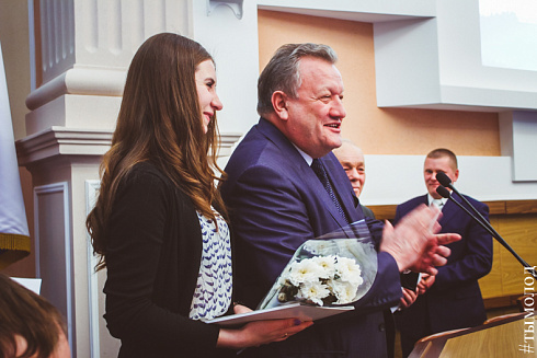 Награждение дружинников народных дружин Новосибирска по итогам 2016 года