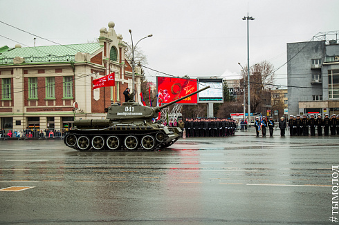 Новосибирск готовится к празднованию 9 мая 
