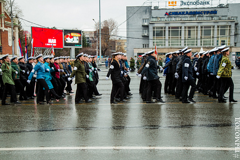 Новосибирск готовится к празднованию 9 мая 