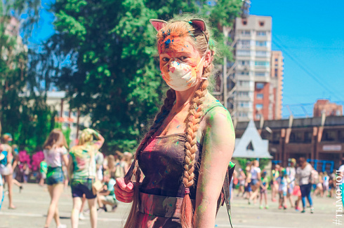 Happy Holi Fest Новосибирск 2017