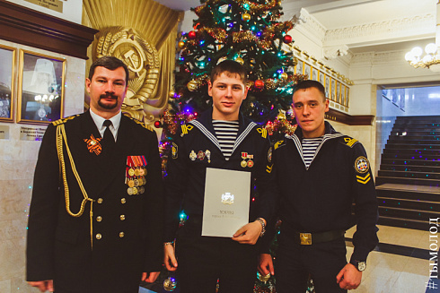 Награждение дружинников народных дружин Новосибирска по итогам 2016 года
