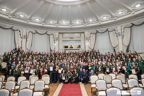 Торжественное  Закрытие Третьего трудового семестра студенческих отрядов города Новосибирска 2024 года
