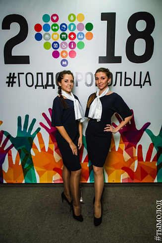 Церемония торжественного закрытия Года добровольца 