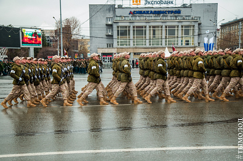 Новосибирск готовится к празднованию 9 мая 