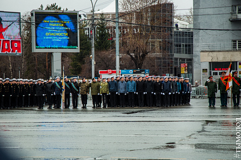 Новосибирск готовится к празднованию 9 мая 