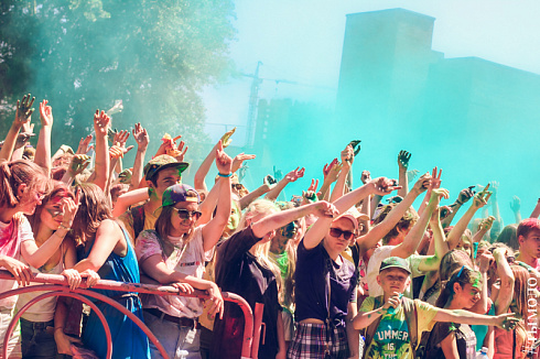 Happy Holi Fest Новосибирск 2017