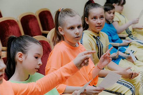 Мастер-класс для ребят из «Звездные имена Новосибирска»