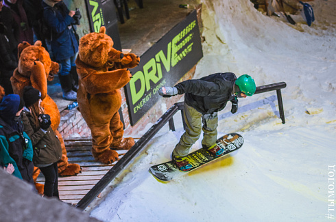 Первая в России битва по сноуборду в городской среде Drive Urban Snowboard