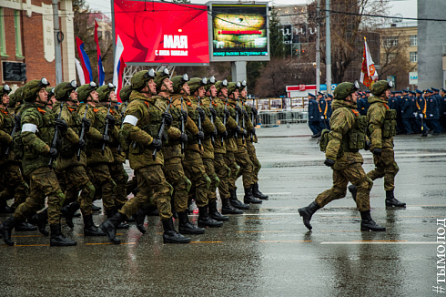 Новосибирск готовится к празднованию 9 мая 