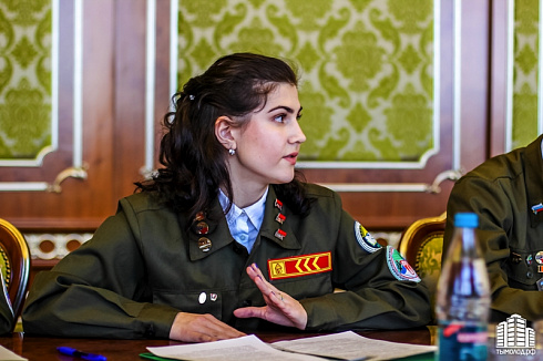 Встреча руководителей студенческих отрядов с губернатором Новосибирской области Владимиром Городецким