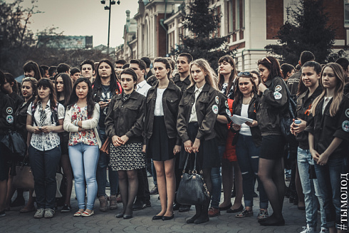 В Новосибирске стартовала акция "Одна лента в одни руки"