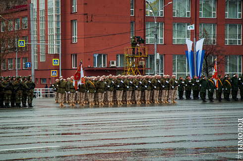 Новосибирск готовится к празднованию 9 мая 