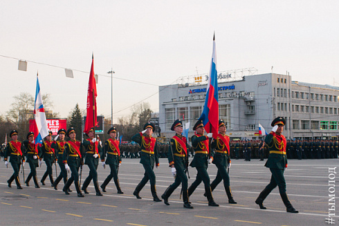 Репетиция парада Победы