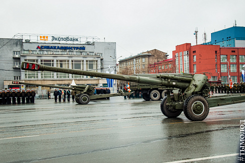 Новосибирск готовится к празднованию 9 мая 