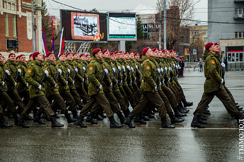Новосибирск готовится к празднованию 9 мая 