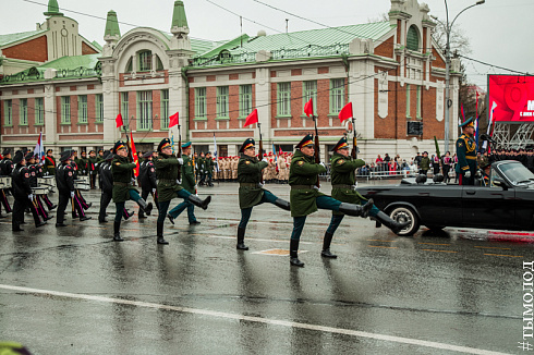 Новосибирск готовится к празднованию 9 мая 