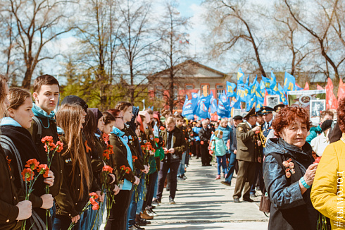 Митинг на Монументе Славы